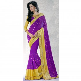 Kaveri’s Gorgeous Party Sharee With Full Embroidery